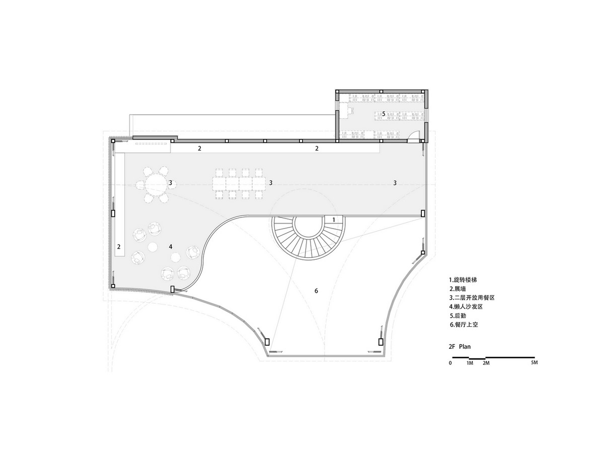中国惠州森林中的洞穴屋顶餐厅，由Wildurban Architects完成- Sheet12