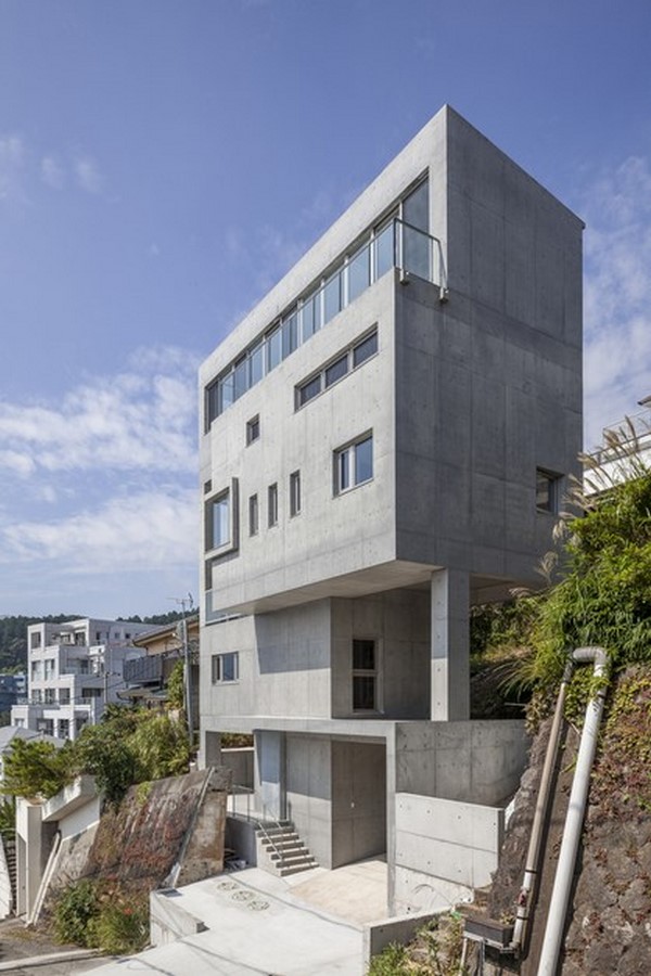 50个现代混凝土房屋示例-第30张