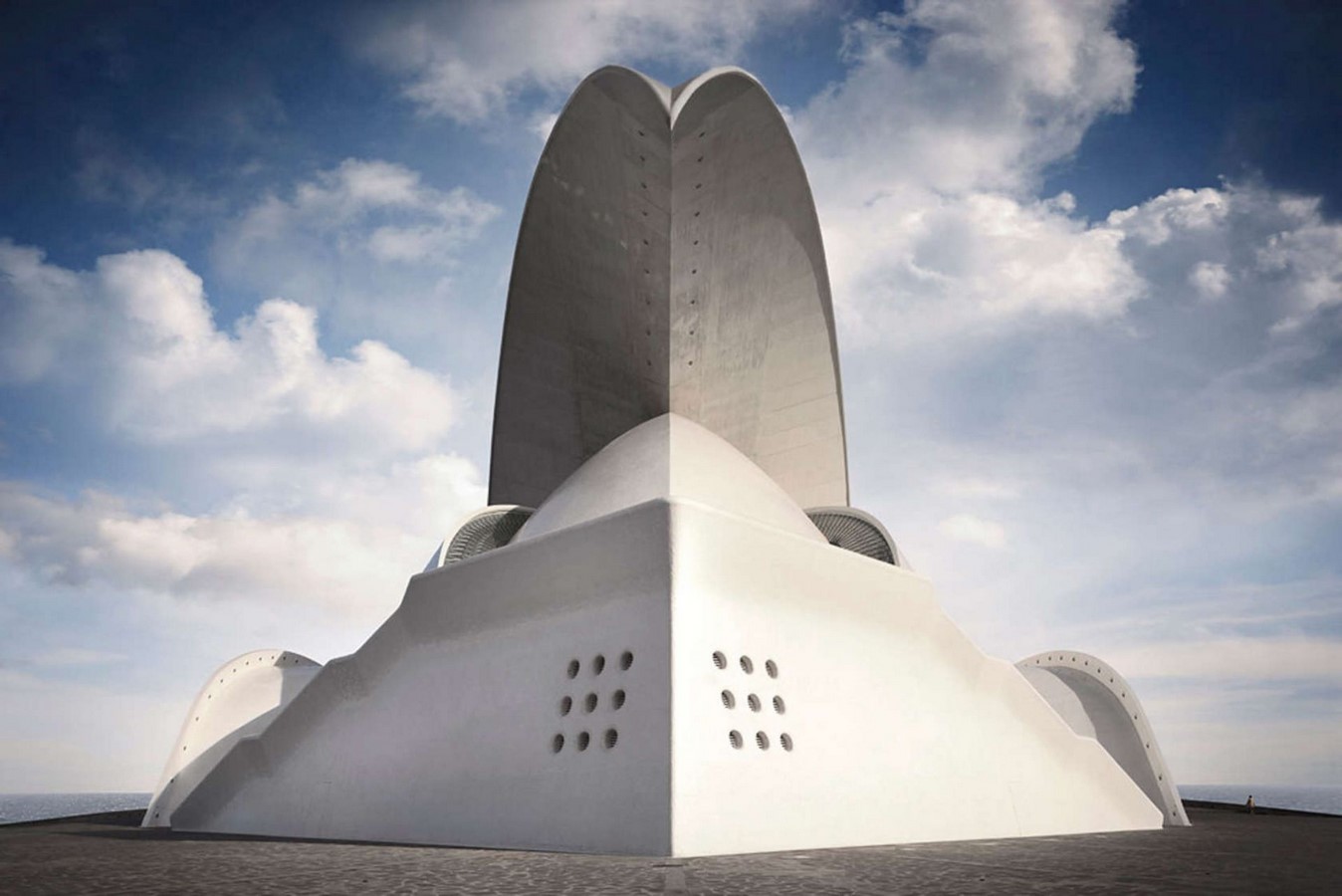 Santiago Calatrava的audiorio de Tenerife Adán Martín: The great Arc - Sheet6
